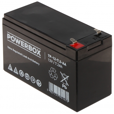AKUMULATOR 12V/7.2AH-POWERBOX