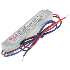 ZASILACZ IMPULSOWY 12V/1.5A/GPV