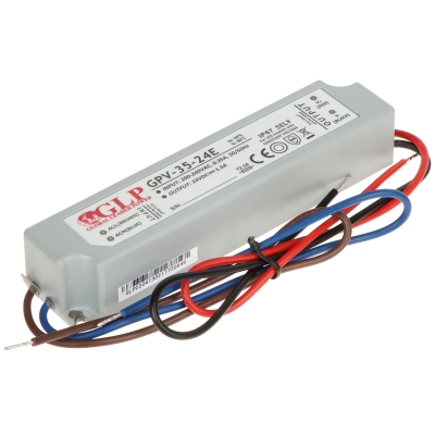ZASILACZ IMPULSOWY 24V/1.5A/GPV-MINI
