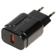 ŁADOWARKA SIECIOWA USB 5V/3A/USB-QUICK3.0/B STAZER