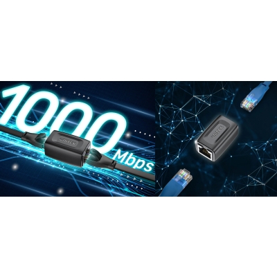 ŁĄCZNIK A1026BK RJ45-G/RJ45-G UNITEK