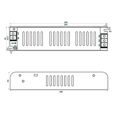 ZASILACZ IMPULSOWY ADLS-120-12 ADLER Power