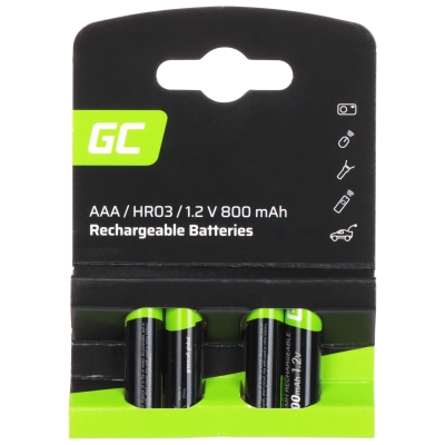 AKUMULATOR AKU-AAA-800/GC*P4 1.2 V Ni-MH HR03, AAA Green Cell
