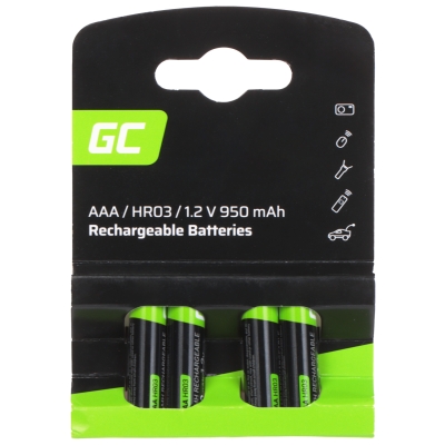AKUMULATOR AKU-AAA-950/GC*P4 1.2 V Ni-MH HR03, AAA Green Cell
