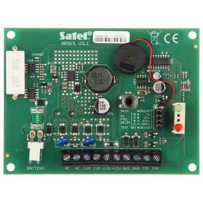 ZASILACZ BUFOROWY APS-15-BO SATEL