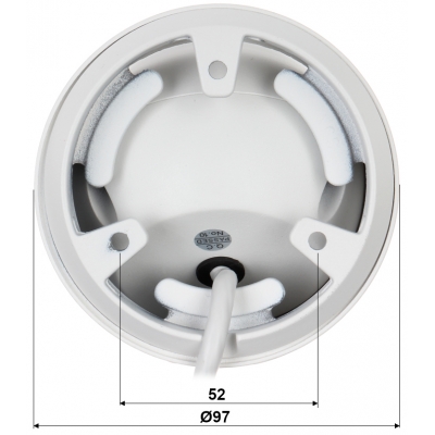 KAMERA WANDALOODPORNA IP APTI-51V2-LED-28WP Full-Color - 5 Mpx 2.8 mm