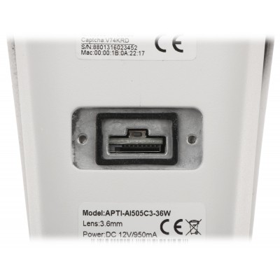 KAMERA IP APTI-AI505C3-36W - 5 Mpx 3.6 mm