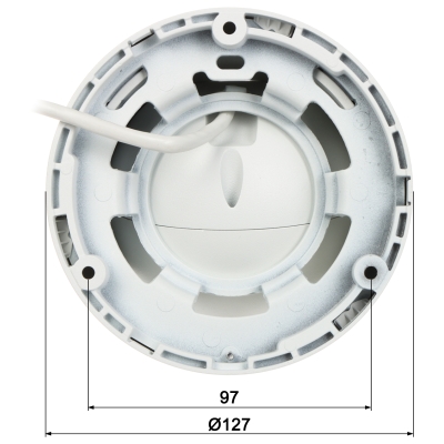 KAMERA IP APTI-AI508V3IW-36AD Smart Dual Illumination Active Deterrence - 5 Mpx 2.8 mm