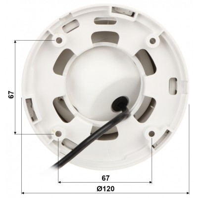 KAMERA AHD, HD-CVI, HD-TVI, CVBS APTI-H50F2-28W 2Mpx / 5Mpx 2.8 mm