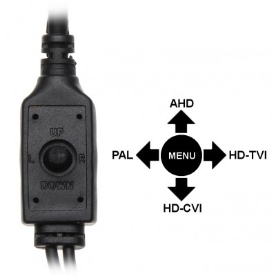 KAMERA WANDALOODPORNA AHD, HD-CVI, HD-TVI, PAL APTI-H50V3-2812W 2Mpx / 5Mpx 2.8 ... 12 mm