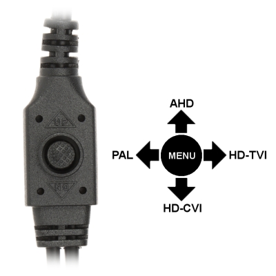 KAMERA AHD, HD-CVI, HD-TVI, PAL APTI-H52V21-36W - 8.3 Mpx 4K UHD 3.6 mm