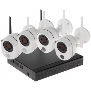 ZESTAW DO MONITORINGU APTI-KIT-WIFI-S-20C2 Wi-Fi, 4 KANAŁY - 1080p