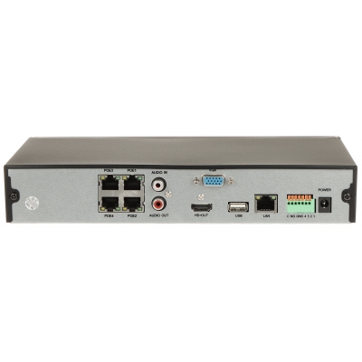 REJESTRATOR IP APTI-N0901-4P-I2 9 KANAŁÓW, 4 PoE