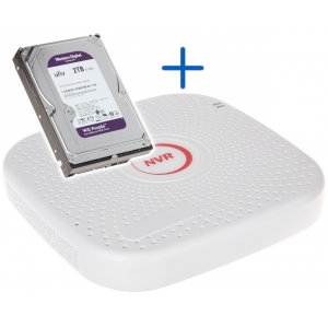 ZESTAW PROMOCYJNY REJESTRATOR IP + DYSK TWARDY APTI-N1611-M5+2TB 16 KANAŁÓW