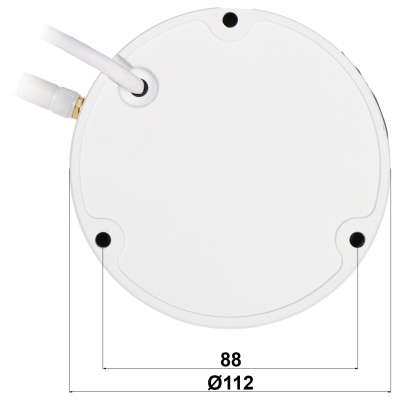 KAMERA IP APTI-W31D2-TUYA-V2 Wi-Fi - 3 Mpx 3.6 mm