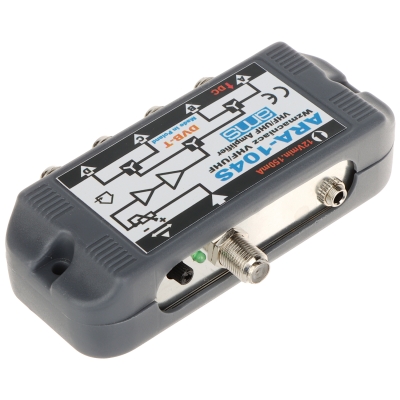 WZMACNIACZ ANTENOWY ARA-104S 8/12 dB AMS