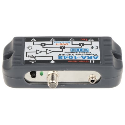 WZMACNIACZ ANTENOWY ARA-104S 8/12 dB AMS