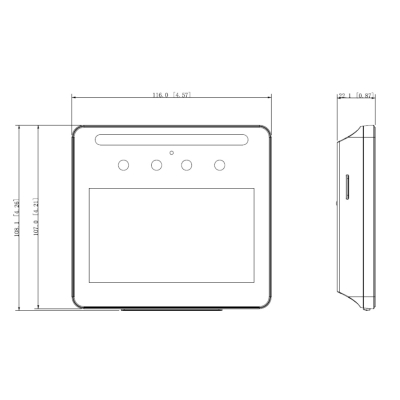 REJESTRATOR CZASU PRACY ASA3213G-MW DAHUA