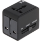 UNIWERSALNA PRZEJŚCIÓWKA SIECIOWA Z ZASILACZEM USB ASP-100/230V+USB
