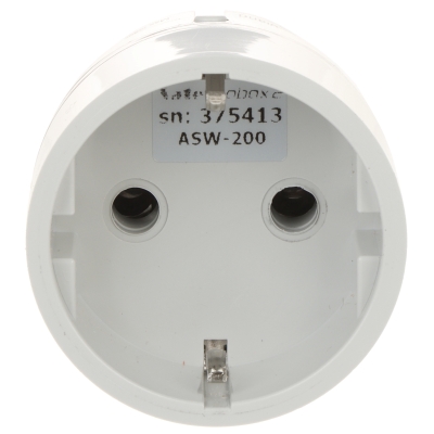 INTELIGENTNE GNIAZDO ELEKTRYCZNE ASW-200-F-W BE WAVE 2300 W SATEL