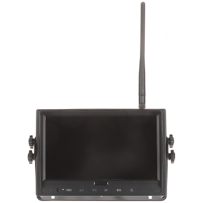 BEZPRZEWODOWY REJESTRATOR MOBILNY AHD Z MONITOREM Wi-Fi / IP ATE-W-NTFT09-M3 4 KANAŁY 9 