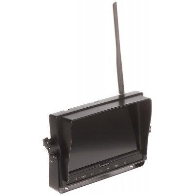 BEZPRZEWODOWY REJESTRATOR MOBILNY AHD Z MONITOREM Wi-Fi / IP ATE-W-NTFT09-M3 4 KANAŁY 9 " AUTONE