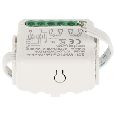 PODWÓJNY INTELIGENTNY STEROWNIK ROLET ATLO-CW2-TUYA Wi-Fi, Tuya Smart