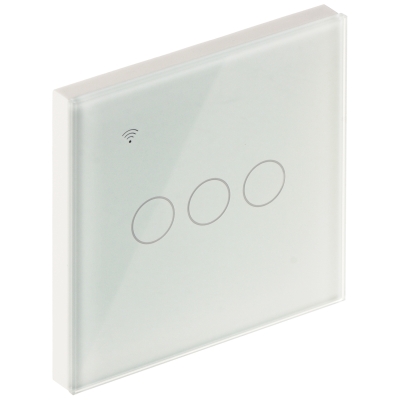 POTRÓJNY INTELIGENTNY DOTYKOWY PRZEŁĄCZNIK ŚWIATŁA ATLO-TB3-TUYA Wi-Fi, Tuya Smart