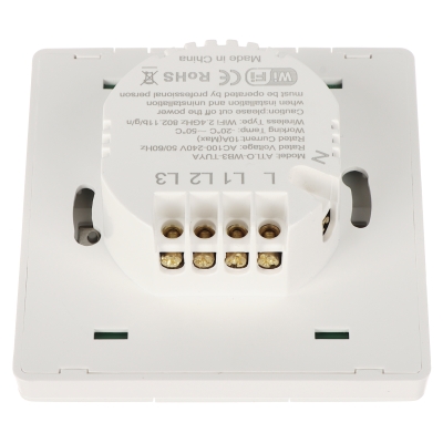 POTRÓJNY INTELIGENTNY PRZEŁĄCZNIK ŚWIATŁA ATLO-WB3-TUYA Wi-Fi, Tuya Smart