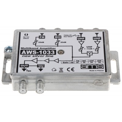 WZMACNIACZ ANTENOWY AWS-1033 AMS