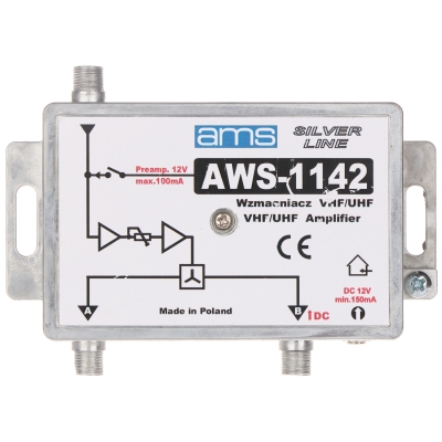 WZMACNIACZ ANTENOWY AWS-1142 AMS