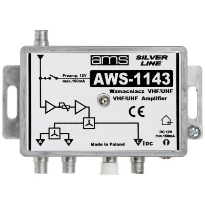 WZMACNIACZ ANTENOWY AWS-1143 AMS
