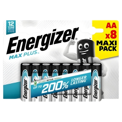 BATERIA ALKALICZNA BAT-AA-MAXPLUS*P8 1.5 V LR6 (AA) ENERGIZER