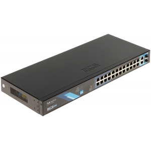 SWITCH POE BCS-B-SP2402G-2SFP(II) 24-PORTOWY SFP BCS BASIC