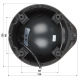 KAMERA AHD, HD-CVI, HD-TVI, PAL BCS-DMQ1803IR3-G - 8.3 Mpx, 4K UHD 3.6 mm