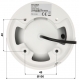 KAMERA WANDALOODPORNA AHD, HD-CVI, HD-TVI, PAL BCS-DMQ2200IR - 1080p 2.8 mm