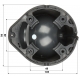 KAMERA AHD, HD-CVI, HD-TVI, PAL BCS-DMQE1200IR3-G - 1080p 2.8 mm