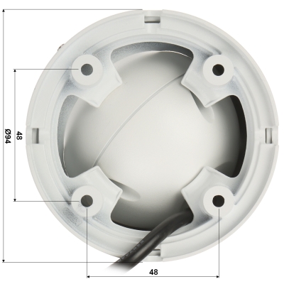 KAMERA AHD, HD-CVI, HD-TVI, PAL BCS-EA18FWR3 - 8.3 Mpx 2.8 mm BCS Line