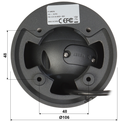KAMERA IP BCS-L-EIP28FSR5-AI1-G - 8.3 Mpx 4K UHD 2.8 mm BCS Line