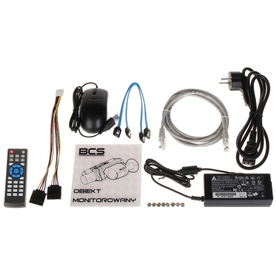 REJESTRATOR IP BCS-L-NVR1602-A-4KE 16 KANAŁÓW