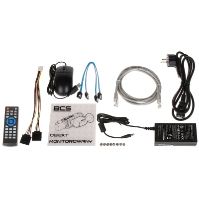 REJESTRATOR AHD, HD-CVI, HD-TVI, CVBS, TCP/IP BCS-L-XVR1602-4KE-IV 16 KANAŁÓW BCS Line