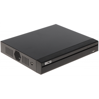 REJESTRATOR IP BCS-NVR0401X5ME-P-II 4 KANAŁY +4-PORTOWY SWITCH POE