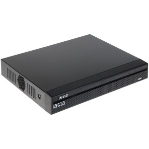 REJESTRATOR IP BCS-NVR0801X5ME-P-II 8 KANAŁÓW + 8-PORTOWY SWITCH POE