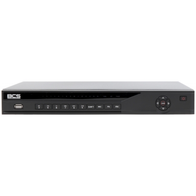 REJESTRATOR IP BCS-NVR0802-4KE-P-AI 8 KANAŁÓW + 8-PORTOWY SWITCH POE