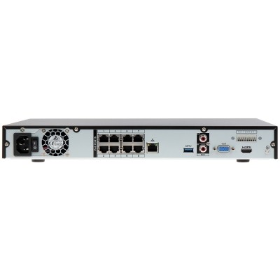 REJESTRATOR IP BCS-NVR08025ME-P-II 8 KANAŁÓW, 8 PoE