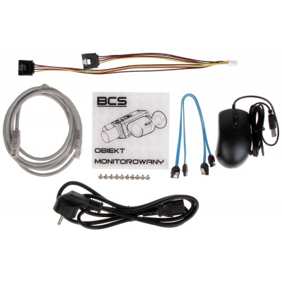 REJESTRATOR IP BCS-NVR08025ME-P-II 8 KANAŁÓW, 8 PoE