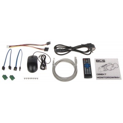 REJESTRATOR IP BCS-NVR1602-4KE-P-AI 16 KANAŁÓW +16-PORTOWY SWITCH POE