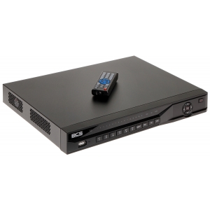 REJESTRATOR IP BCS-NVR1602-4KE-P-AI 16 KANAŁÓW +16-PORTOWY SWITCH POE