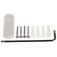 KAMERA WANDALOODPORNA IP BCS-P-244R3WLSA - 4.0 Mpx 2.8 ... 12 mm IK10 BCS POINT