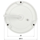 KAMERA WANDALOODPORNA IP BCS-V-DIP15FWR3 - 5 Mpx 2.8 mm BCS View